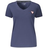 Guess MAJICA S KRATKIM RUKAVIMA ZA ŽENE PLAVE BOJE | shoptok.hr