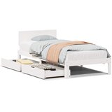  Okvir kreveta s ladicama bez madraca bijeli 100x200 cm | Eponuda.com