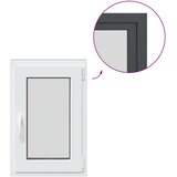  Okno za klet RISOR 50 x 75 cm PVC in steklo Antracit, (5000215117) | Shoptok.si