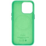 Onasi usnjen silikonski ovitek MagSafe za iPhone 14 Pro Max - mint | Shoptok.si