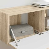 TV zidni ormar Zidne Sonoma 98 x 31 x 29,5 cm Konstruirano drvo | shoptok.hr