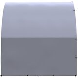 Vanjski kokošinjac 3 x 24 x 2 m od pocinčanog čelika | shoptok.hr
