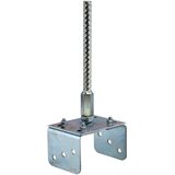  Podpornik za steber čbr (širina: 100–145 mm, višina: 340 mm, iz hladno valjane pločevine) | Shoptok.si
