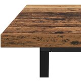  Stolić za kavu od starog drveta 100x50x40 cm - kvalitetna drvena i metalna konstrukcija | shoptok.hr