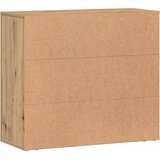  Komoda boja hrasta artisan 80 x 33 x 70 cm konstruirano drvo | shoptok.hr