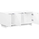  TV stalak 90 x 34,5 x 40 cm Bijela visokog sjaja | shoptok.hr