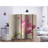 Artgeist Paravan Pink Tulip I, 5-Delni, Dvostranski | Shoptok.si