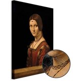  Slika - Leonardo da Vinci – Beautiful Ferronière 60x90 Premium Print | shoptok.hr