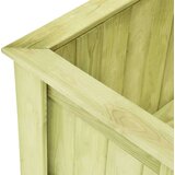  Dvignjeno cvetlično korito 196x50x50 cm impregnirana borovina, (20618696) | Shoptok.si