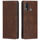 INORCO Za Nokia G11 Plus 4G usnjena torbica za telefon s telečjo teksturo, ovitek za telefon s stojalom denarnica, (22033158) Cene