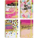  Notes spiralni sa gumicom A5 CREATIVE tvrdi uvez sort P4/20 NETTO | shoptok.hr
