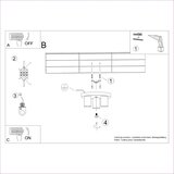  Sollux SL.1464 - Spot svetiljka LAGOS 3xGU10/10W/230V bela | Eponuda.com
