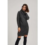 Marisse Graphite Turtleneck Sweater Dress | Eponuda.ba