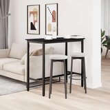 Stol Crni hrast 100 x 50 x 90,5 cm Inženjerska drva i čelik | Eponuda.com