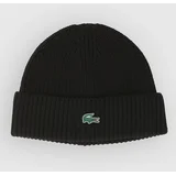 Monochrome Brioche Knit Beanie black