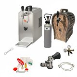 ich-zapfe Kompletni set JET 30 za črpanje piva z lesenim sodičkom in kompletom za čiščenje, (5000216022) | Shoptok.si
