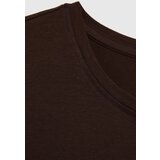 Marisse Plain Brown T-Shirt | Shoptok.si