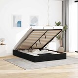  Otomanski okvir kreveta bez madraca crni 140x190 cm baršunasti | shoptok.hr
