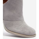 Resti Gray women's ankle boots with Cintura cut-outs - Footwear | ePonuda.com