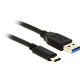 Delock Kabel USB 3.1 A-C 0,5m črn 83869 | Shoptok.si
