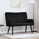  Kauč za dvoje Crna 115 x 61 x 87 cm Baršun | shoptok.hr