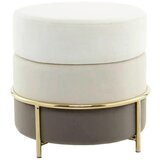 Kayoom TABURE, kovina, tekstil, leseni material krem barve, zlate barve | Shoptok.si