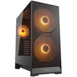 Midi Tower Case, Airface 180, ARGB, Black