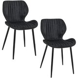 AKORD 2x STOL SJ.17 ČRNA, (21703351) | Shoptok.si