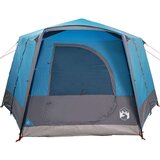  Kabinski šator s krovom Plava i siva 333 x 317 x 194 cm | shoptok.hr