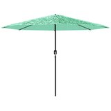  Vrtni suncobran s drvenim stupom zeleni 388x388x248 cm | Eponuda.ba