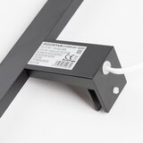 Aigostar LED osvetljenje za ogledalo u kupatilu LED/12W/230V 4000K 60 cm IP44 crna | Eponuda.com