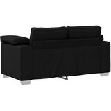 SOFA 3 pcs Crna 219 x 80 x 82 cm Platnasta tkanina | shoptok.hr
