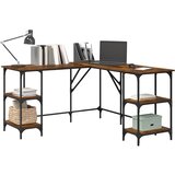  Radni stol boja dimljenog hrasta 139x139x75cm konstruirano drvo | Eponuda.ba