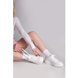 Marjin women's sneaker thick sole sports shoes domen white Cene