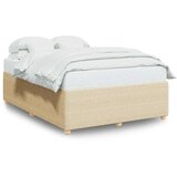  Okvir za krevet bez madraca krem 140 x 190 cm od tkanine | Eponuda.ba