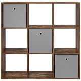  Strani šal s predalom Dimljeni oreh 102 x 31 x 99,5 cm, (5000233813) | Shoptok.si