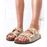  Green crochet flip-flops on cork sole Lavreta Cijene