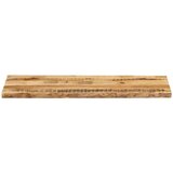 Stolna ploča sa živi rub 120x40x3 8 cm masivno grubo drvo manga | shoptok.hr