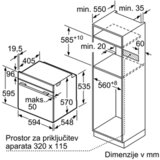 Bosch HBS578BS0 vgradna pečica | Shoptok.si