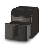  Cvrtnik na vroč zrak z nizko vsebnostjo maščob ZAF6500 1500 W, 6,5 l črne barve, (5000257725) | Shoptok.si