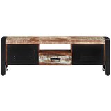  TV ormarić 120 x 30 x 40 cm od masivnog obnovljenog drva Šarena | Shoptok.si