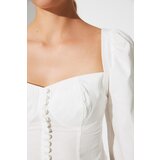 Trendyol Ženski top Ecru | shoptok.hr