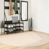 vidaXL Preproga HUARTE s kratkimi vlakni mehka pralna bež Ø 200 cm | Shoptok.si