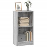 Furnova Knjižna omara siva sonoma 40x24x76 cm inženirski les, (21950904) Cene