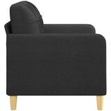  Dvosjed od tkanine crni 120 cm | shoptok.hr