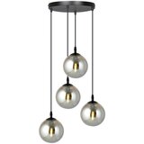  Visilica na sajli COSMO 4xE14/10W/230V prečnik 40 cm crna/siva | Eponuda.com