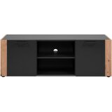 MID.YOU NIZKA OMARICA antracit, hrast artisan | Shoptok.si