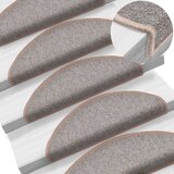  Preproge za stopnice 10 kosov 65x24x4 cm svetlo rjave, (20980936) | Shoptok.si