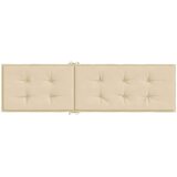 vidaXL Jastuk za ležaljku bež (75 + 105) x 50 x 3 cm | shoptok.hr