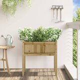  Vrtne sadilice s nogama 70x31x70 cm od impregnirane borovine | shoptok.hr